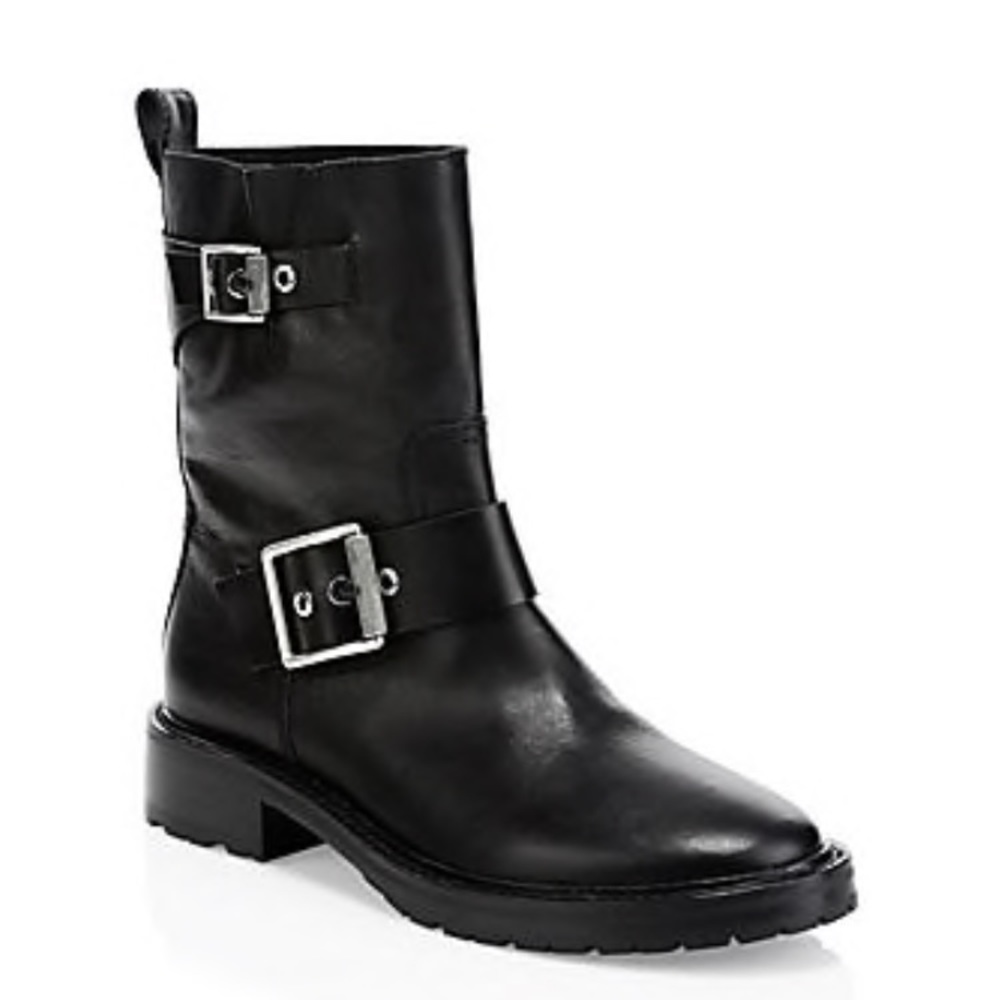 Dolce & Gabbana leather Moto boot size 35 / 6